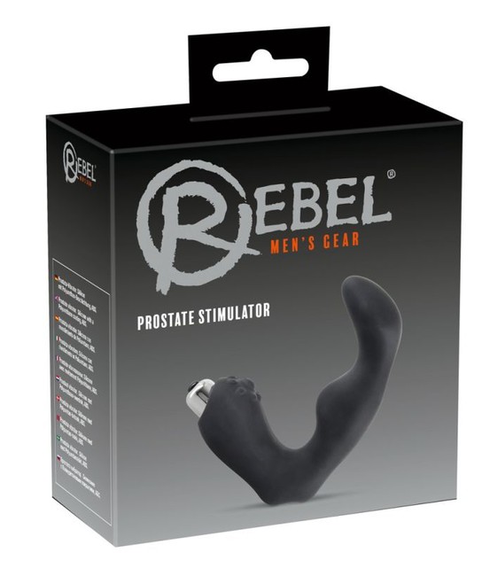 Вибромассажер простаты эргономичной L-формы Prostate Vibrator by Rebel