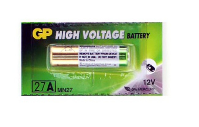 Батарейка GP Super Alkaline MN27 (27A) 12В (27А-С5)