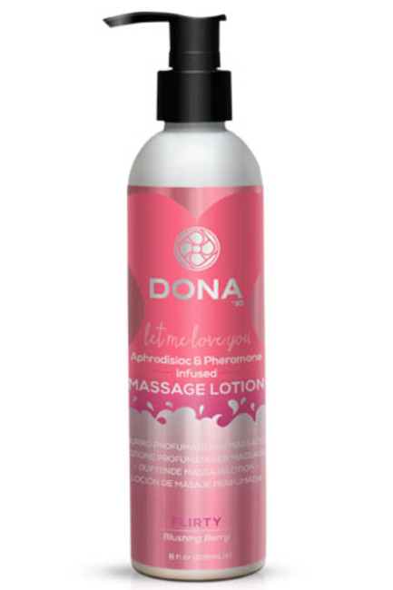 Увлажняющий лосьон для массажа Dona Massage Lotion Flirty Aroma Blushing Berry 235 мл