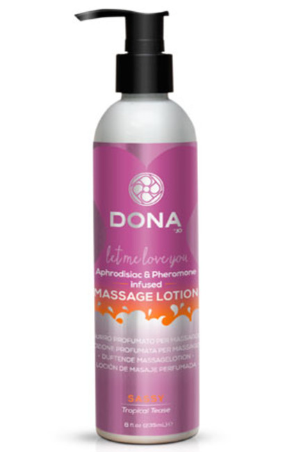 Увлажняющий лосьон для массажа Dona Massage Lotion Sassy Aroma Tropical Tease 235 мл