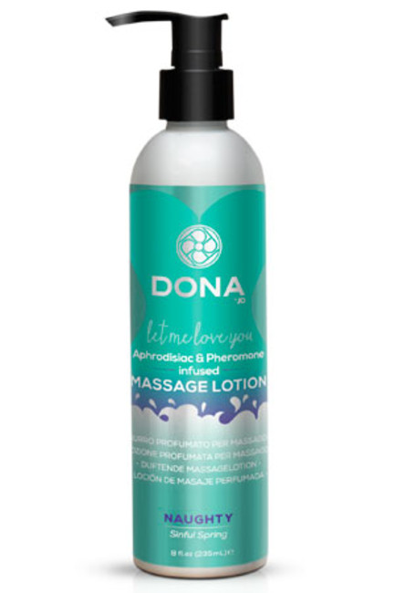 Увлажняющий лосьон для массажа Dona Massage Lotion Naughty Aroma Sinful Spring  235 мл