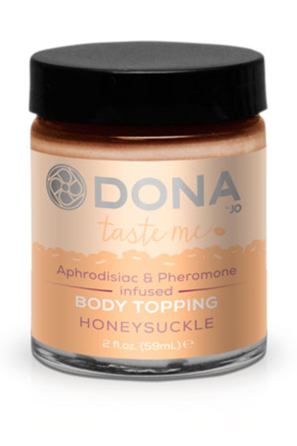 Съедобная карамель для тела и оральных ласк DONA Body Topping Honey Suckle 59 мл