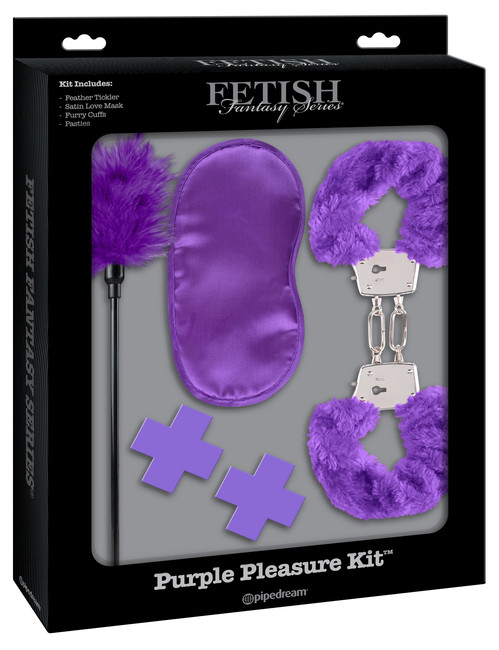 Фетиш набор для игр Purple Pleasure Kit