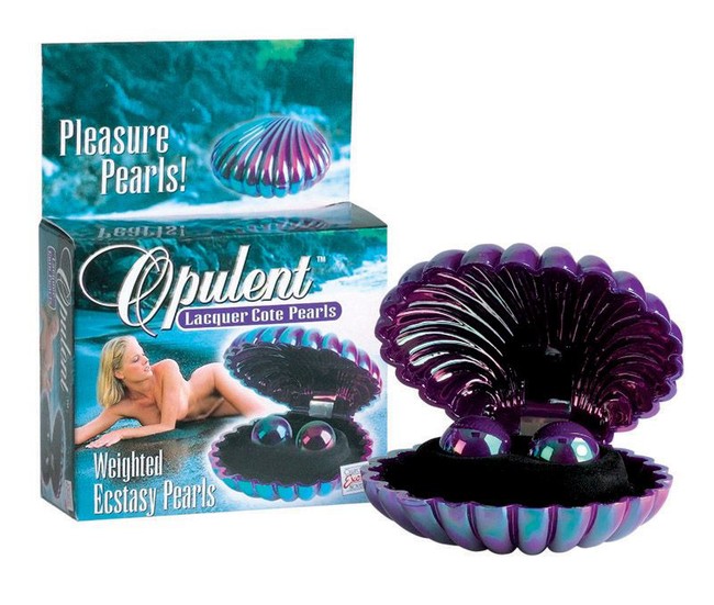 Вагинальные шарики в ракушке Pleasure Pearls Opulent