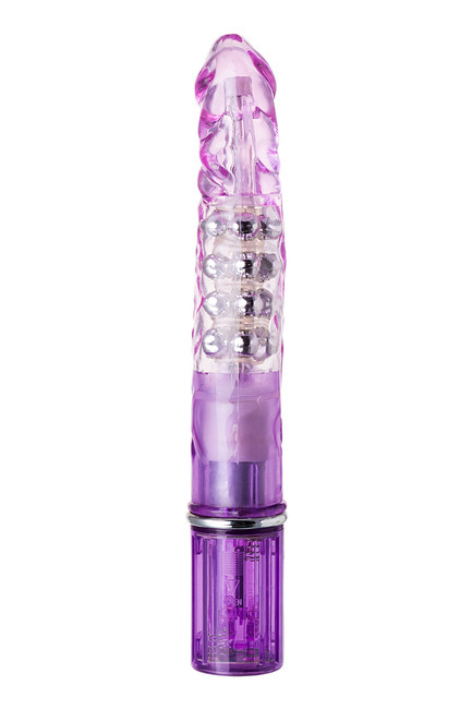 Ротационный вибратор с крупными бусинками A-Toys High Tech Vibrator (8 режимов вибрации, 4 ротации)