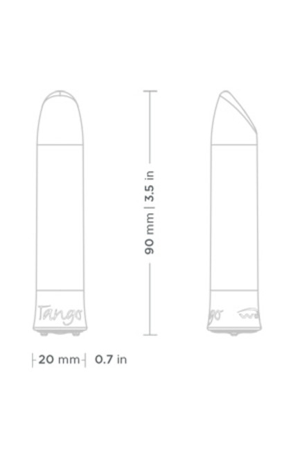 Мини вибромассажер WE-VIBE Tango Blue (8 режимов)