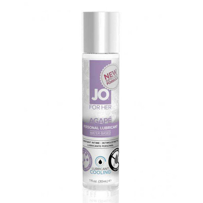 Гипоаллергенный охлаждающий любрикант на водной основе JO Personal Lubricant AGAPE Women COOL 30 мл