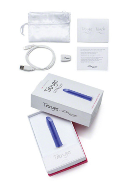 Мини вибромассажер WE-VIBE Tango Blue (8 режимов)
