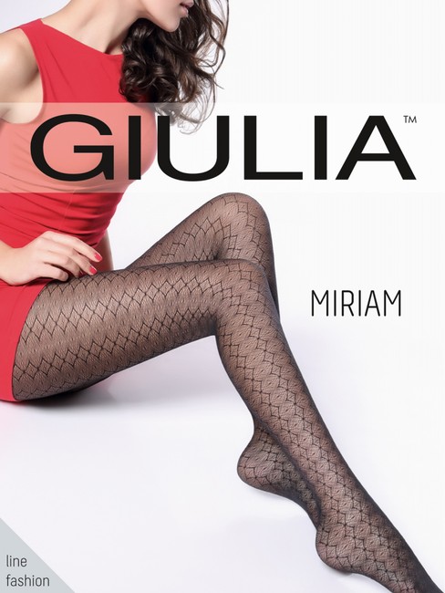 Колготки Giulia фантазия Miriam ,3 M ( 20 den)