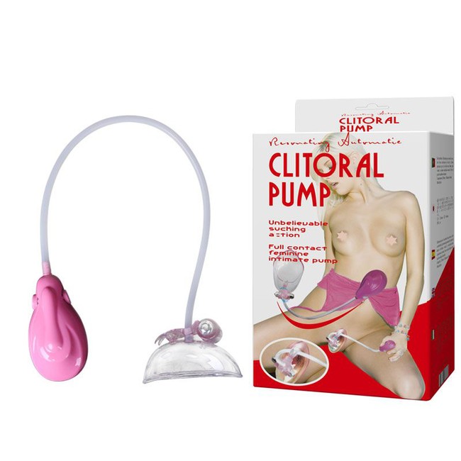 Женская помпа для стимуляции клитора Resonating Automatic Clitoral Pump